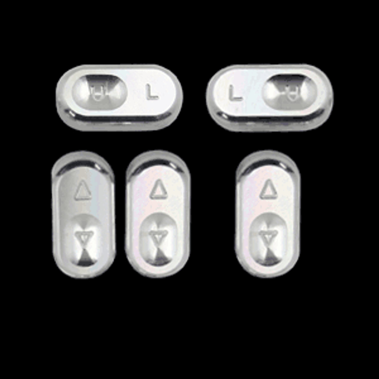 UPR Products Window Switch Kit Hardtop Polished (87-93 Mustang) 1017-87-02