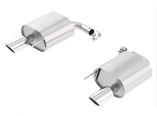 Borla 2.5" Axle Back Exhaust - ATAK (2015-2017 Mustang 5.0L GT / 2024 Mustang 5.0L GT) 11895