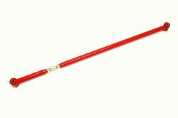 BMR Panhard Rod - DOM - On-Car Adjustable - Polyurethane Bushings - Red (1982 - 2002 F-Body) PHR002R