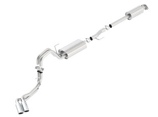 Borla 3" Catback Exhaust - Touring (2015 - 2020 F-150 2.7/3.5L) 140617