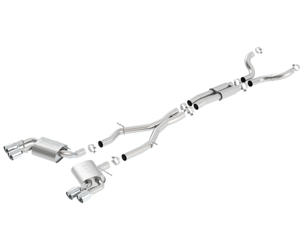 Borla 3" Catback Exhaust - S-Type (2016 - 2024 Camaro SS) 140687
