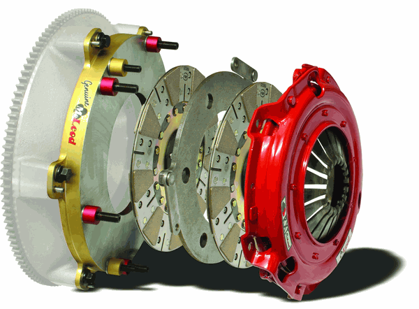 McLeod RXT Twin Disc Clutch Kit 1-1/8" x 26 (Chevy Corvette) 6976-07M