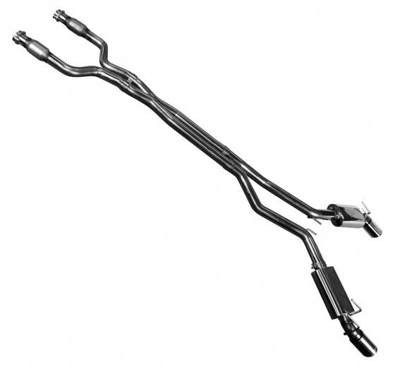 Kooks 3" Off Road Header Back Exhaust w/ Stainless Tips (2010 - 2015 Camaro SS) 22505101