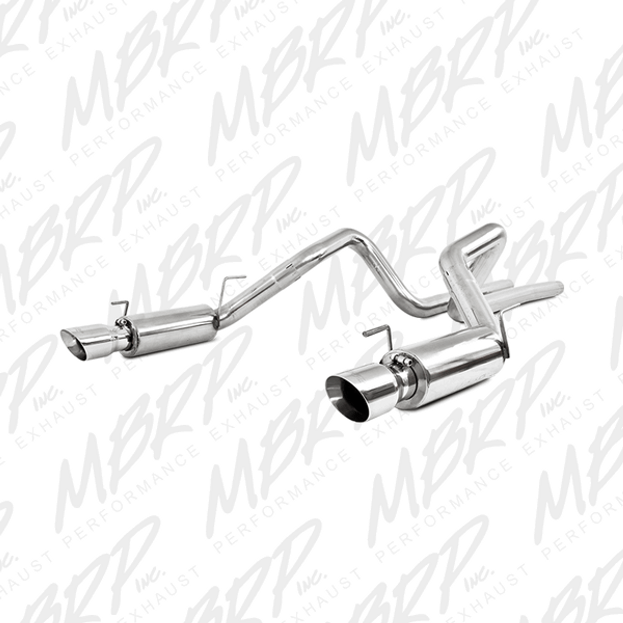 MBRP T409 RACE Cat Back Exhaust (05-09 Mustang GT/07-10 GT500) S7270409