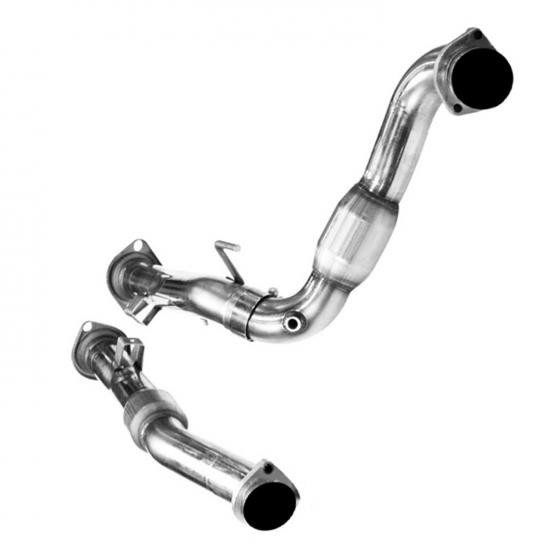 Kooks GREEN Catted Connection Pipes for Kooks Headers (2006 - 2010 Grand Cherokee SRT8) 34003300