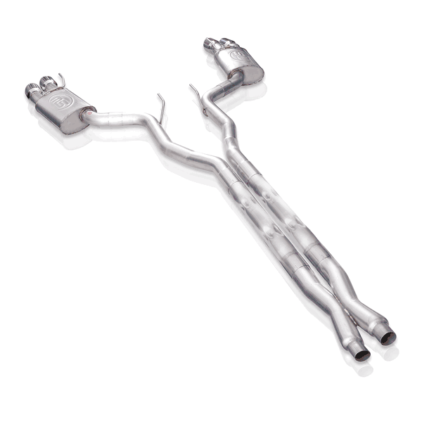 Stainless Works Legend Catback Exhaust & X-Pipe Factory Connect (2018 - 2023 Mustang GT NO Active Valves) M18CBXFCL