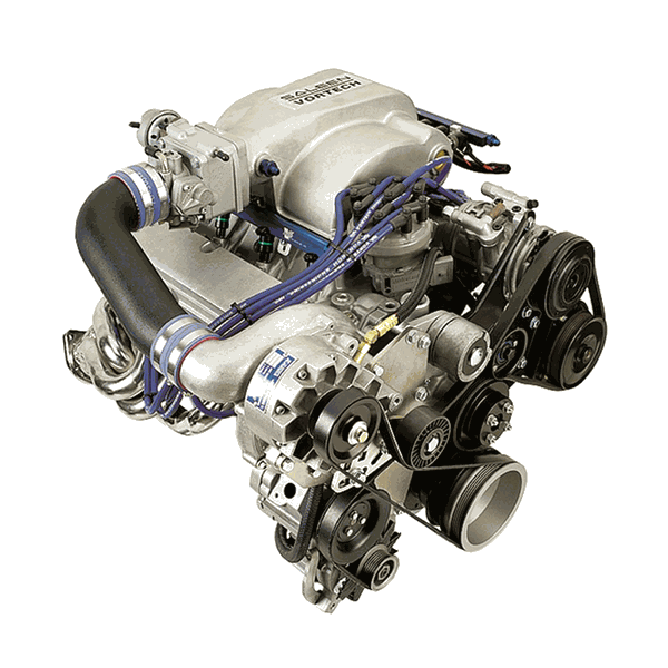Vortech V-1 H/D Ti high output polished supercharger system for 1986-1993 Mustang 5.0