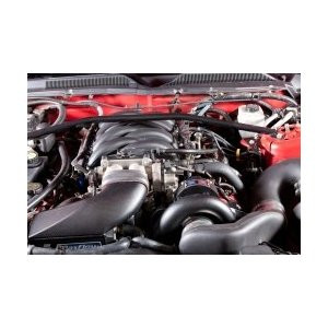 Vortech V-3 Si-Trim black supercharger system with charge cooler for 2010 Mustang GT