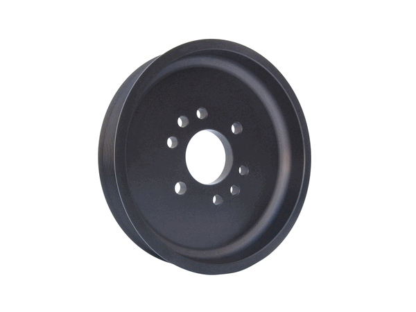 Vortech universal cog crank pulley for supercharger race drive systems
