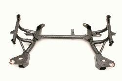BMR K-Member - LS1 Motor Mounts - Pinto Rack Mounts - Black (1998 - 2002 LS1 F-Body Turbo) KM013-1H