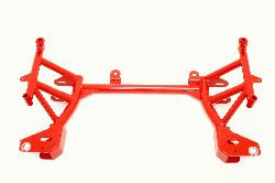 BMR K-Member - No Motor Mounts - Standard Rack Mounts - Red (1993 - 2002 F-Body) KM001R
