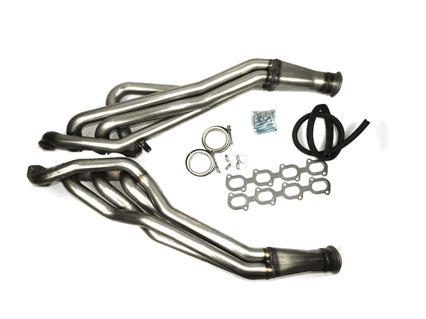 JBA Performance 1-7/8" Long Tube Headers 304SS Natural Finish (2007 - 2014 GT500) 36696SN