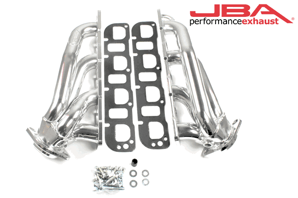 JBA Performance 1-3/4" Shorty Headers Silver Ceramic (05-08 Charger/Magnum/300C 5.7L) 1964SJS