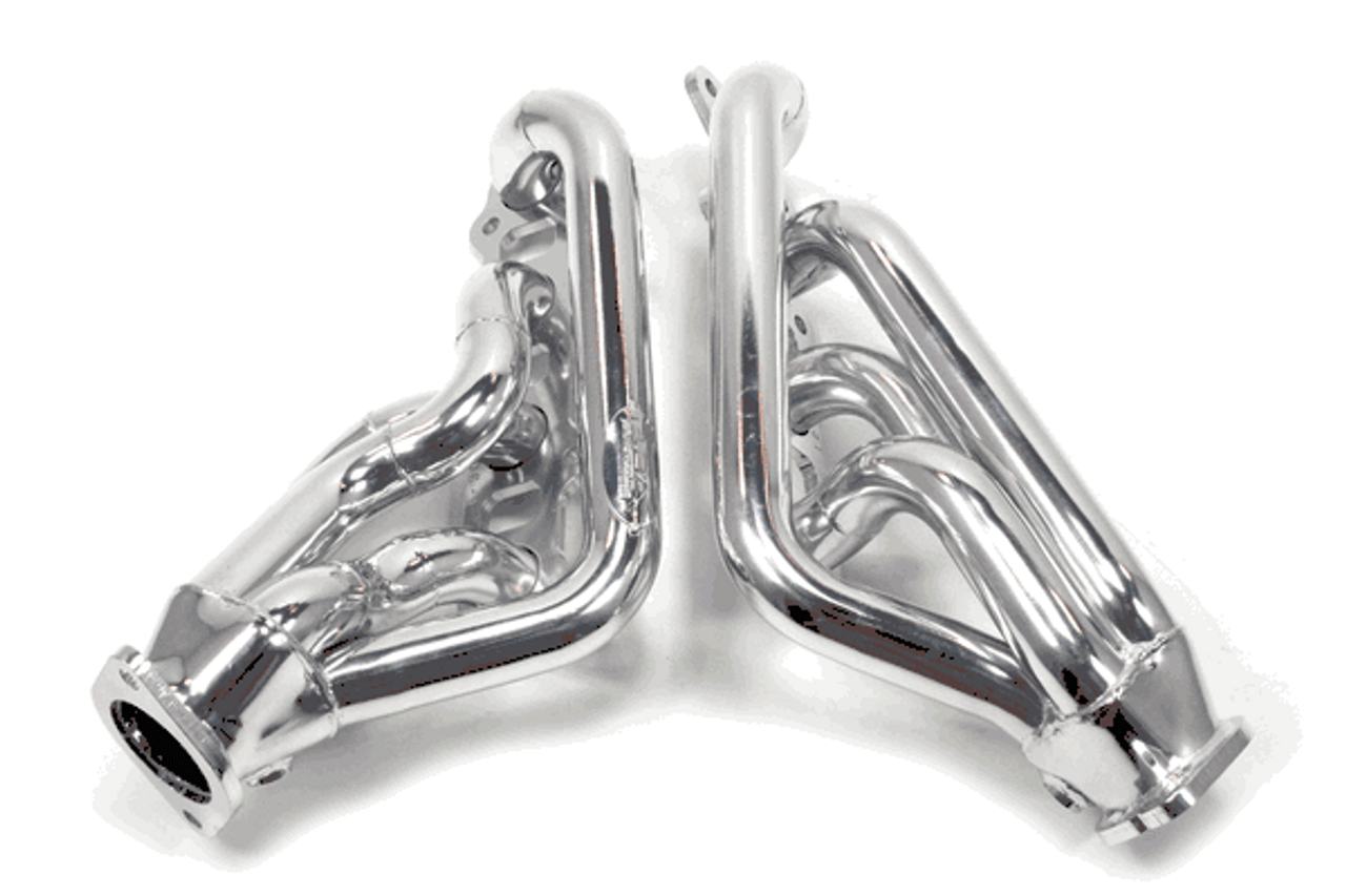 JBA Performance 1-3/4" Shorty Headers Silver Ceramic (11-14 Mustang GT) 1685SJS