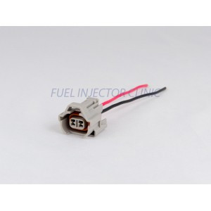 Set of 4 Denso injector connectors with pigtails