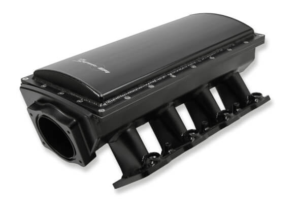 Holley Sniper EFI Intake Manifold 90mm Race Series & Fuel Rail Kit Black (LS3/L92) 838232
