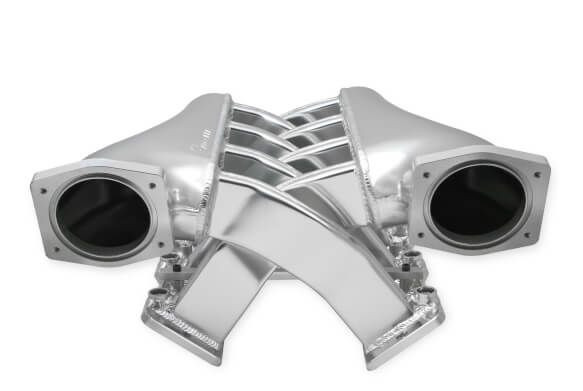 Holley Sniper EFI Dual Plenum Intake Manifold 92mm Silver (GM LS3/L92) 822201