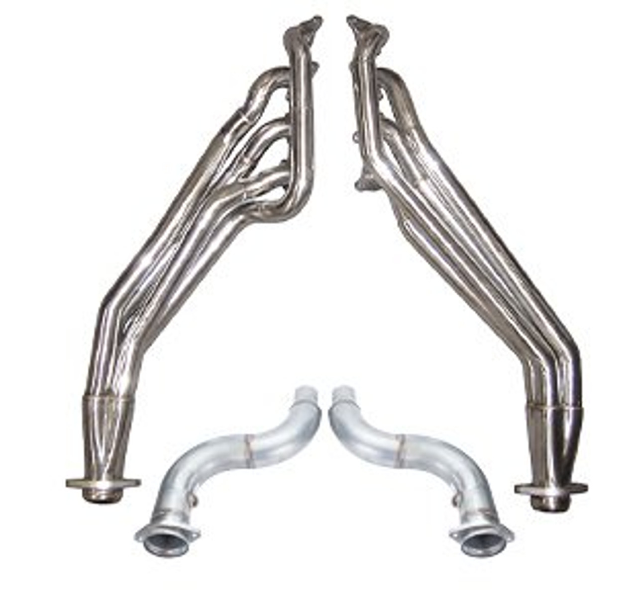 Pypes 1-3/4" to 1-7/8" Stepped Headers w/ Catalytic Converters (2015 - 2017 Ford Mustang GT) - HDR78SK-1