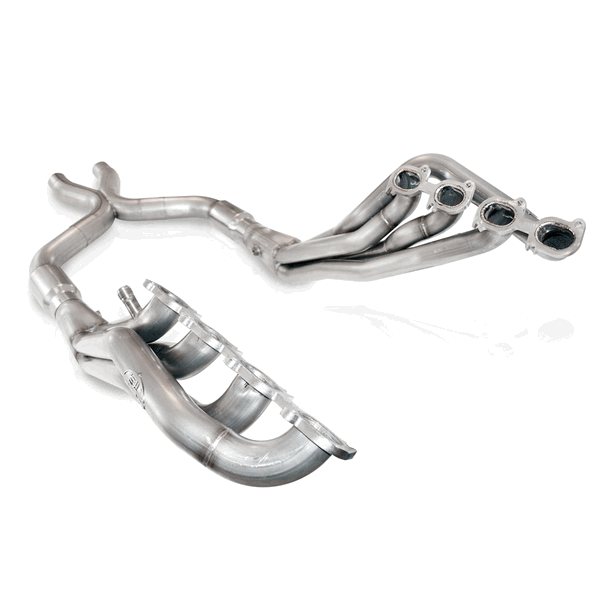 Stainless Works 1-7/8" Catted Long Tube Header Kit & X-Pipe (2007 - 2014 Shelby GT500 SW Exhaust) GT145HCAT