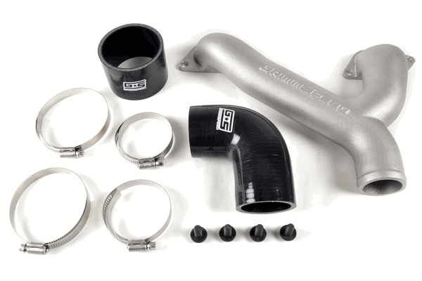 GrimmSpeed Top Mount Intercooler Y-Pipe Kit Black (Subaru) 090096