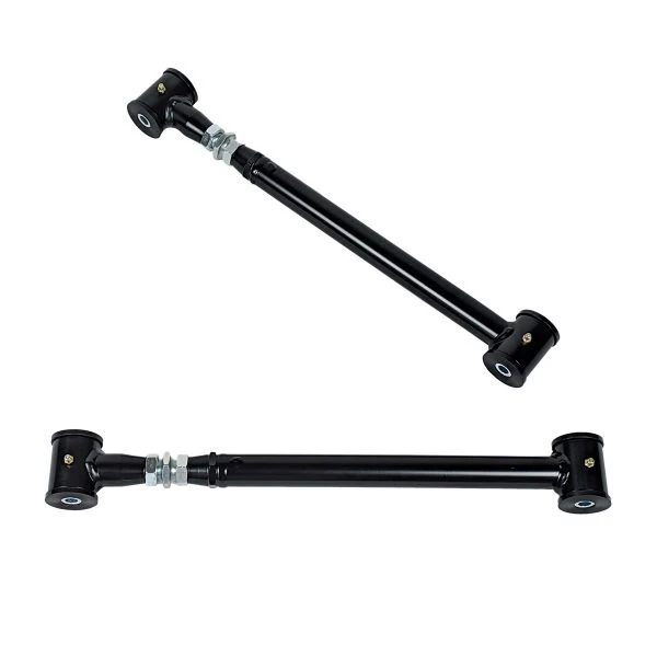 J&M Lower Control Arms - On-Car Adjustable - Black (1982 - 2002 Camaro / Firebird) 23813B