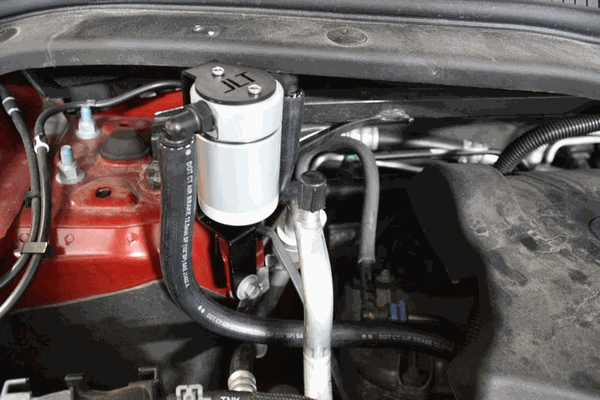 J&L Oil Separator 3.0 Passenger Side Clear (2013 - 2019 Explorer Sport 3.5L EcoBoost) 3022P-C