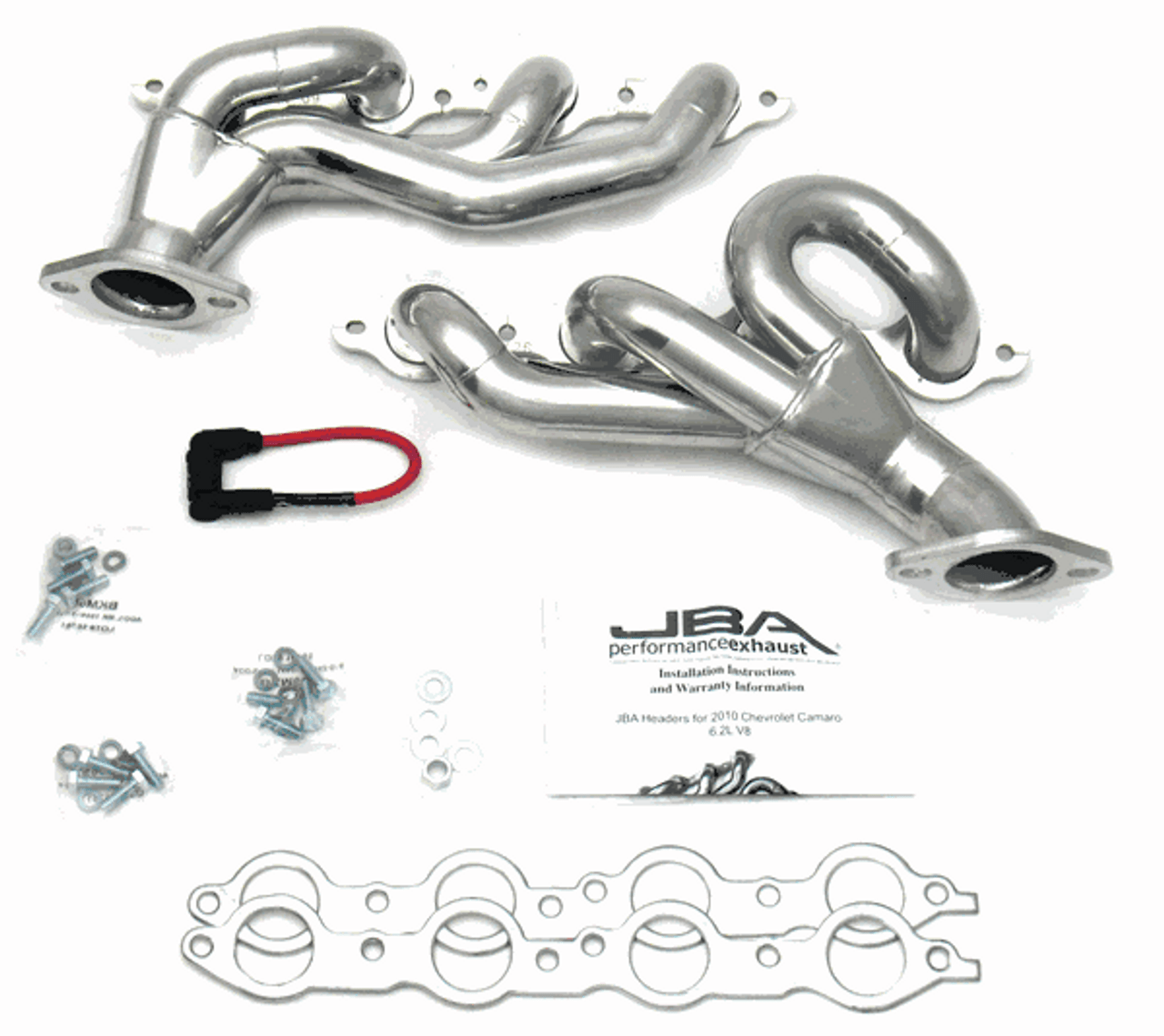 JBA Shorty Headers Silver Ceramic (14-17 Chevy SS 6.2L) 1813SJS