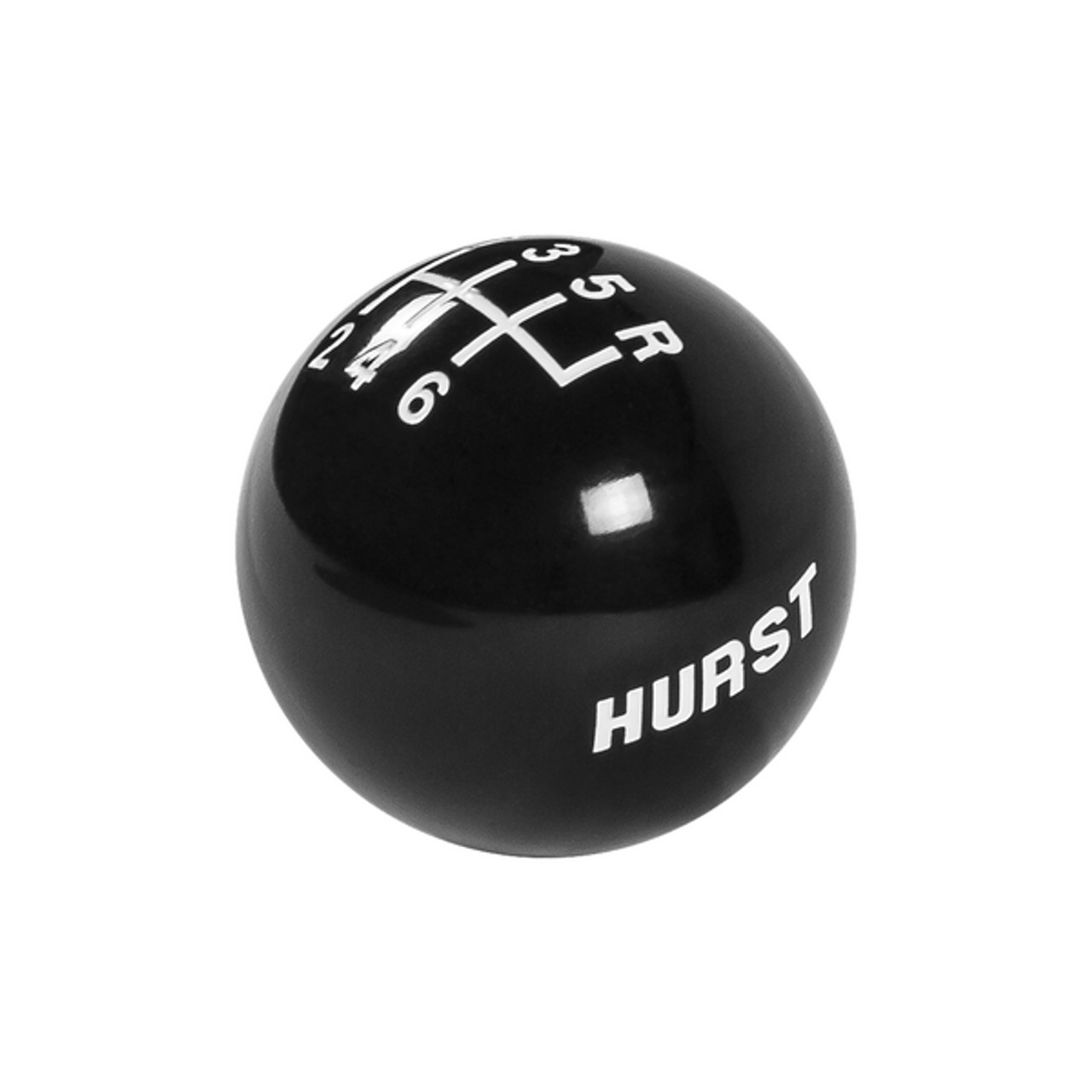 Hurst Shift Knob 3/8-16 Black (6 Speed Manual) 1631040 - Beefcake Racing