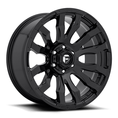 Fuel Off-Road 20x10 Blitz Wheel 8x180 BP -18 ET Gloss Black D675