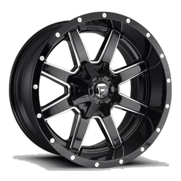 Fuel Off-Road 22x12 Maverick Wheel 8x180 BP -44 ET Gloss Black D610