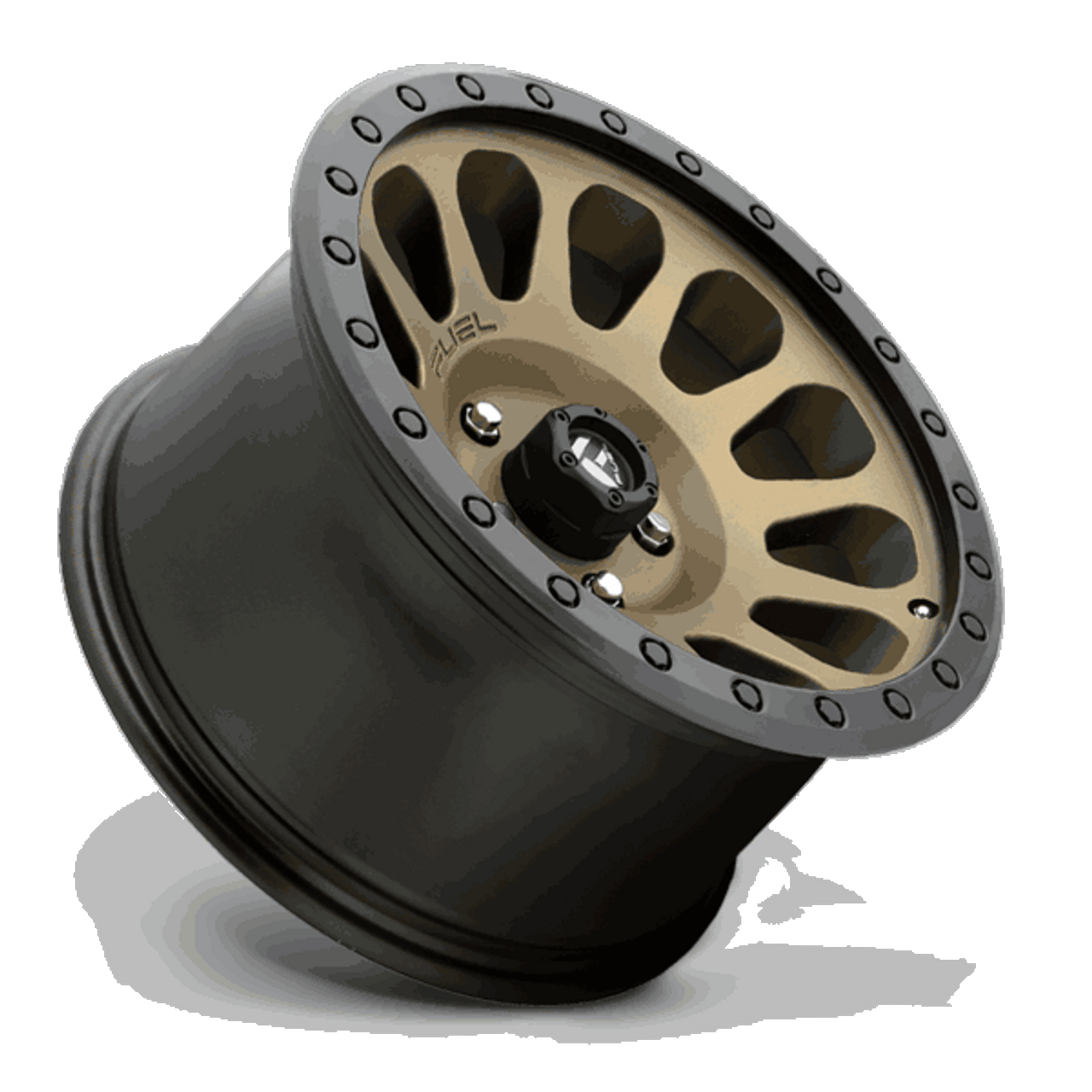 Fuel Off-Road 17x9 Vector Wheel 6x139.7 BP -12 ET Bronze D600