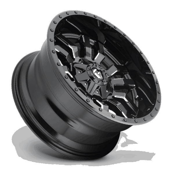 Fuel Off-Road 18x9 Sledge Wheel 8x180 BP 1 ET Gloss Black D595