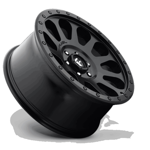 Fuel Off-Road 17x9 Vector Wheel 6x139.7 BP -12 ET Matte Black D579
