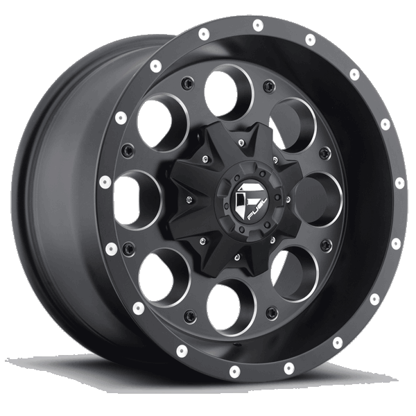 Fuel Off-Road 16x8 Revolver Wheel 8x165.1 BP 1 ET Matte Black D525