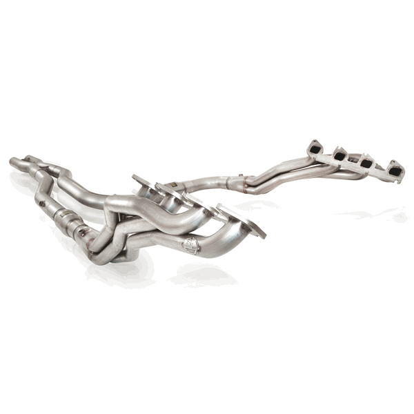 Stainless Works 1-7/8" Long Tube Headers - Catted - Under Bumper / Behind Rear Tire Connect (2010 - 2014 Raptor) FTR10HCAT