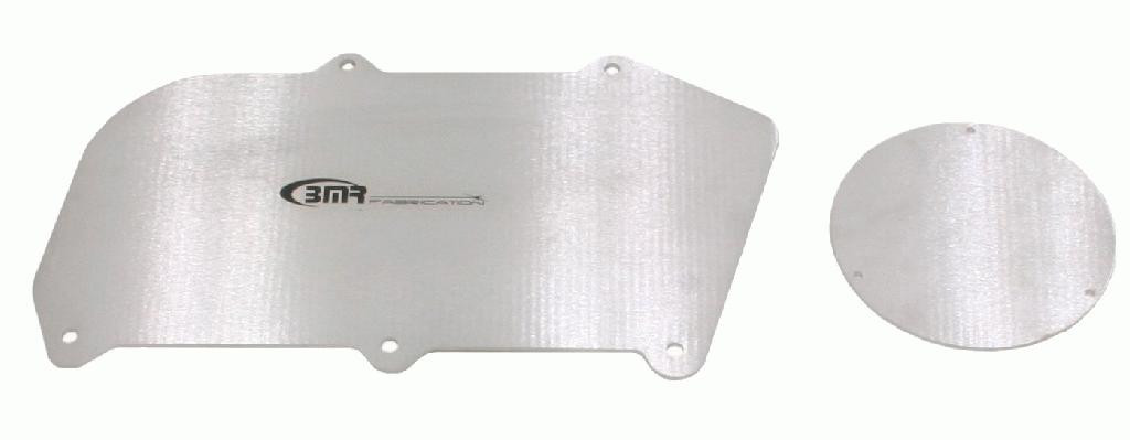 BMR Aluminum Heater Delete Panel Bare (64-72 A-Body) FP005L