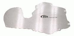 BMR Aluminum A/C Delete Panel Bare (68-72 A-Body) FP004L