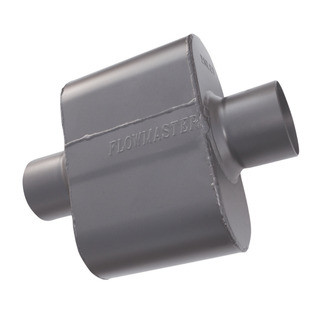 Flowmaster Stainless Super 10 Series Muffler 2.5" Center In/2.5" Center Out 842515