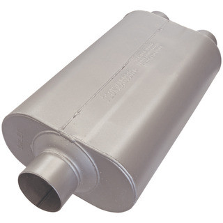 FLOWMASTER SUPER50SERIES オフセットイン／アウト３インチ Flowmaster Aluminized Super 50 Series Muffler 3