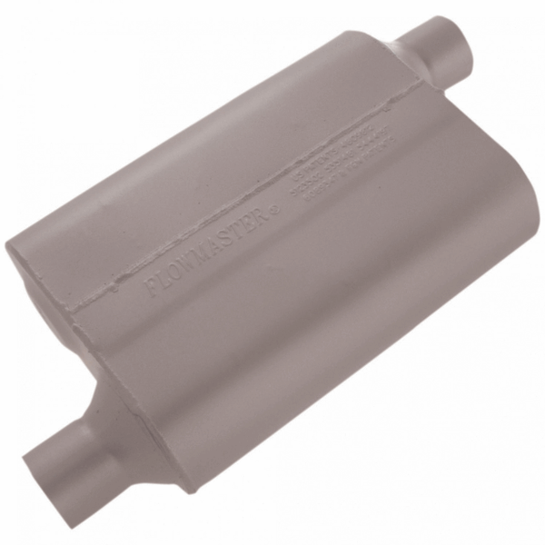 Flowmaster Aluminized 40 Series Muffler 2.25" Offset In/2.25" Offset Out 42443