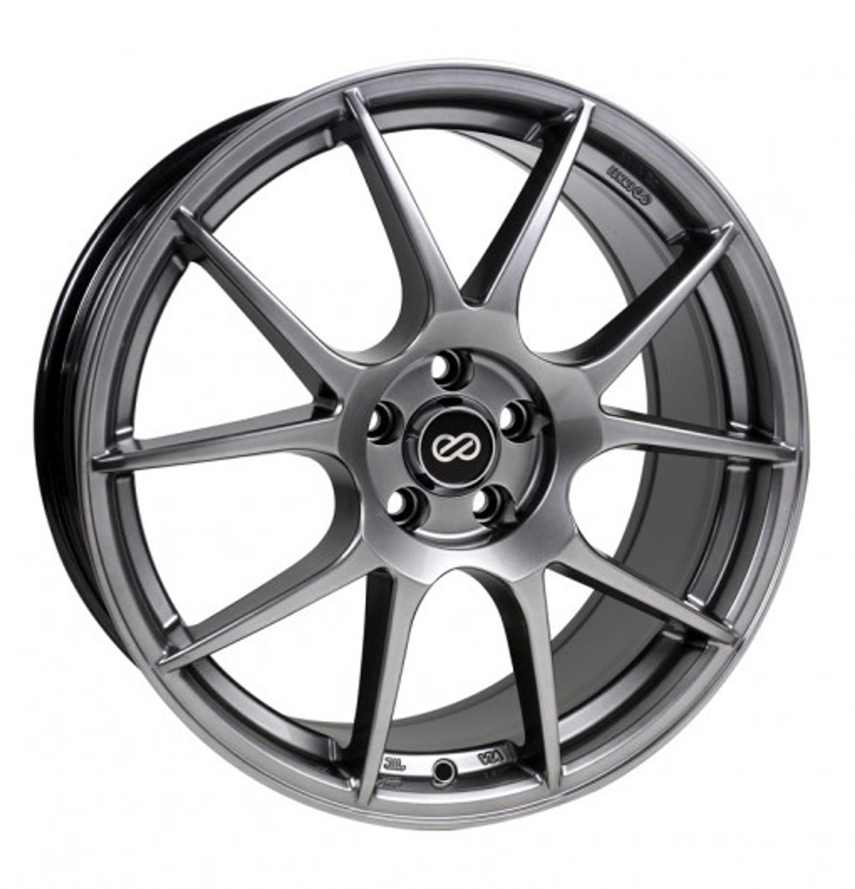 Enkei 17x7.5 YS5 Wheel 4x100 BC 42 ET Hyper Black 494-775