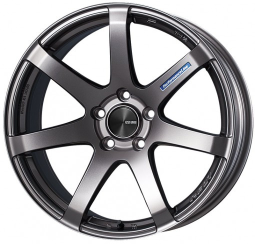 Enkei 17x8 PF07 Wheel 5x114.3 BC 35 ET Dark Silver 490-780-6535DS