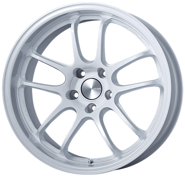 Enkei 18x9.5 PF01EVO Wheel F-Face 5x114.3 BC 35 ET Pearl White 489-895-6535WP