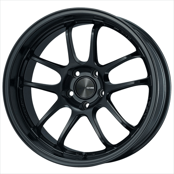 Enkei 17x9 PF01EVO Wheel R-Face 5x114.3 BC 0 ET Matte Black 489-790-6500BK
