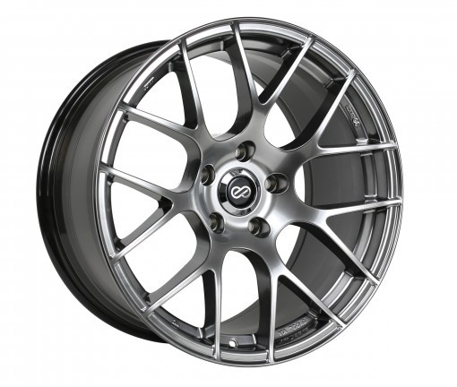 Enkei 18x8 Raijin Wheel 5x120 BC 42 ET Hyper Silver 467-880-1242HS