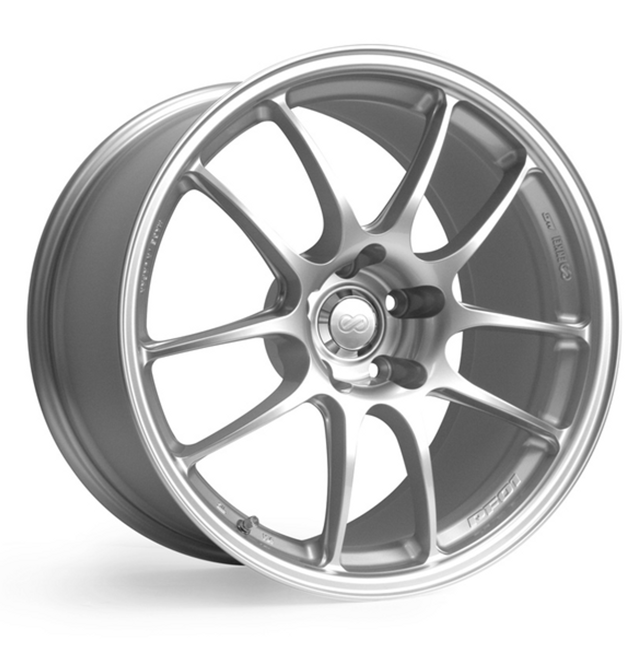 Enkei 18x7.5 PF01 Wheel 5x114.3 BC 45 ET Silver 460-875-6545SP - Beefcake  Racing