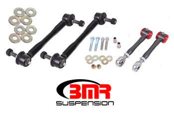 BMR Sway Bar End Link Kit - Adjustable - Set of 4 - Black (2016 - 2024 Camaro) ELK015H