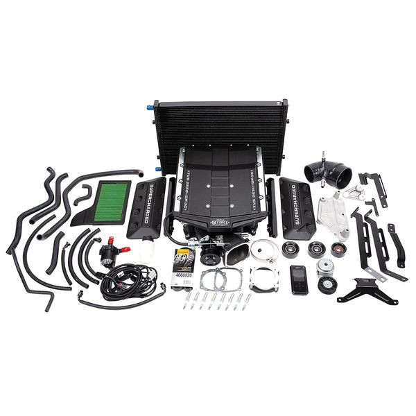 Edelbrock E-Force Supercharger R2650 Stage 1 Kit With Tune 2018 2019 2020 Mustang GT 15832