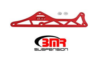 BMR Driveshaft Tunnel Brace - Aluminum - Red (2016 - 2024 Camaro / 2015 - 2019 CTS-V) DTB006R