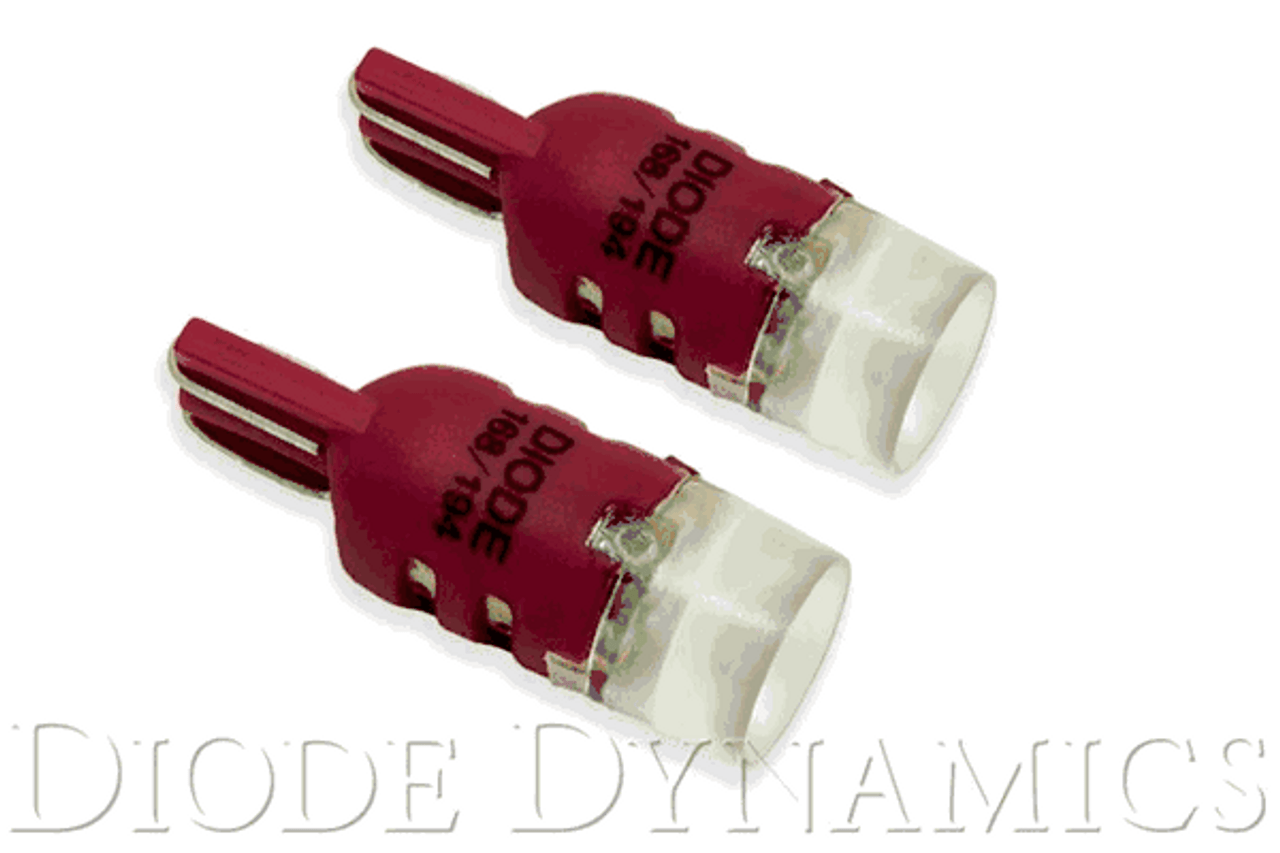 Diode Dynamics MAP Light 194 HP5 Red LEDs Pair (2015-2023 Mustang) DD0030P